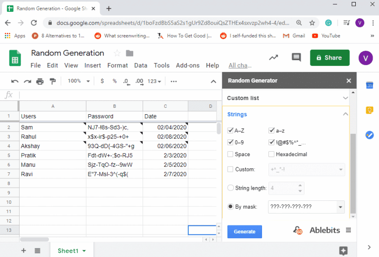 صورة لـ أفضل الإضافات لـ “جداول بيانات Google” لإدارة البيانات ومُعالجتها (2023) | Random_Generator_768x522-NpbttLfs-DzTechs