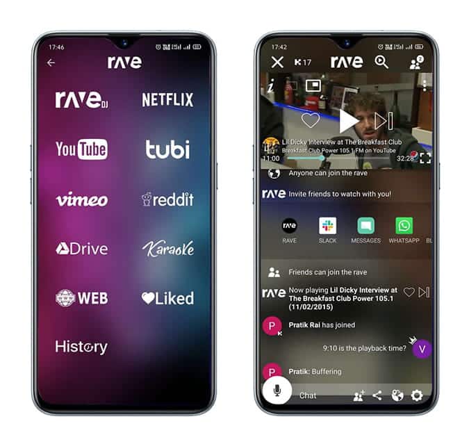 صورة لـ كيفية مشاهدة YouTube في وقت متزامن مع أصدقائك على Android و iOS | Rave-xIJ2xXfs-DzTechs