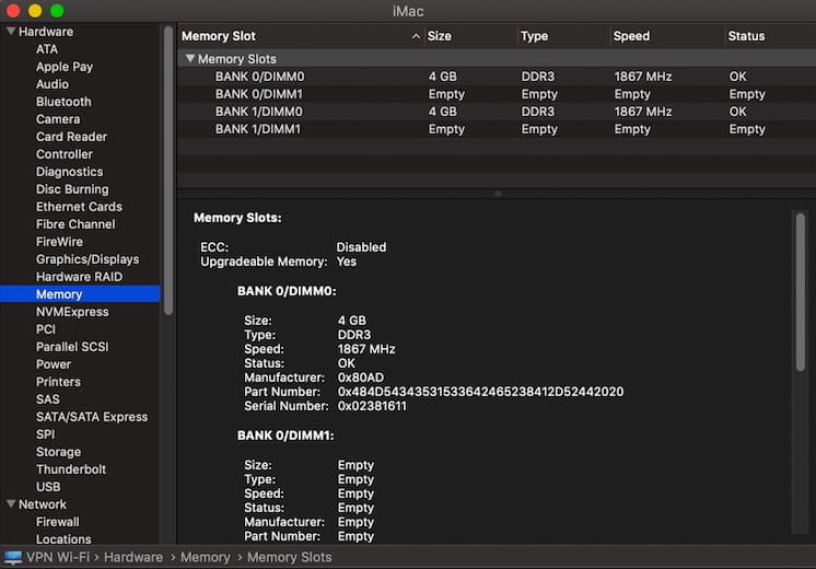 صورة لـ كيفية التحقق من ذاكرة الوصول العشوائي مزدوجة القناة على Windows 10 و iMac | Screenshot_2019_12_26_at_4.32.13_pm-BNatqLfs-DzTechs