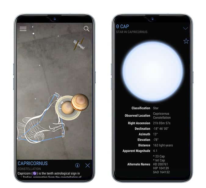 صورة لـ أفضل تطبيقات علم الفلك لنظامي iOS و Android | Sky_View_Lite-ET9ElXfs-DzTechs