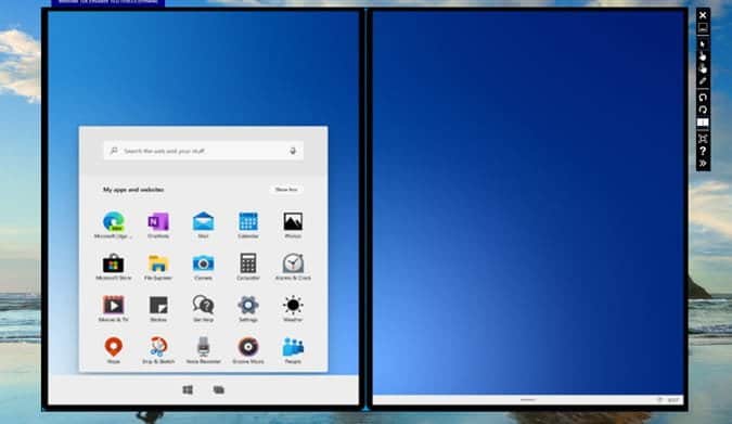 صورة لـ كيفية استخدام Windows 10x Emulator على Windows 10 | Windows_10X_emulator_on_Windows_10-I81Y0Xfs-DzTechs