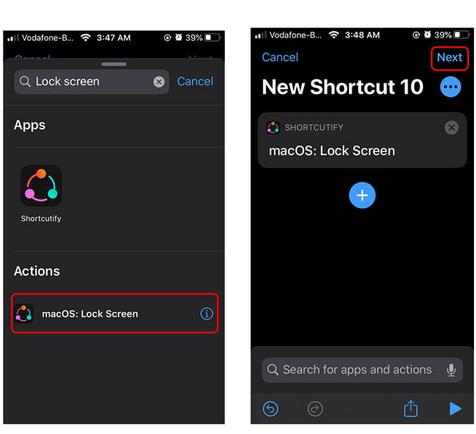 صورة لـ كيفية قفل شاشة Mac باستخدام iPhone الخاص بك | add_action_2-txmL6Xfs-DzTechs