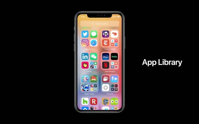 صورة لـ الإعلان عن جميع الميزات الجديدة لنظام التشغيل iOS 14 | app_library-KNUPEYfs-DzTechs