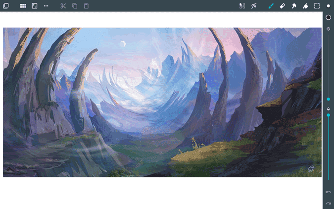 صورة لـ أفضل تطبيقات الرسم والتلوين لجهاز Chromebook | artflow-T3PYEYfs-DzTechs