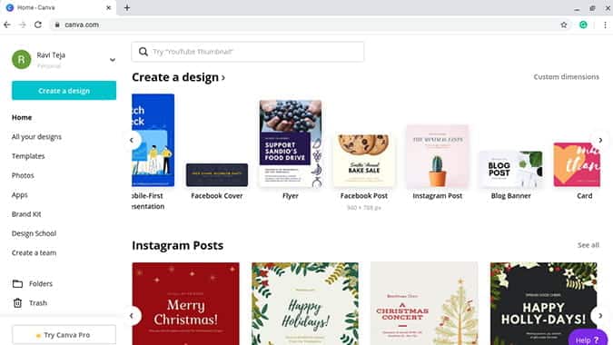 صورة لـ أفضل تطبيقات تعديل الصور لأجهزة Chromebook | canva-ppbipLfs-DzTechs