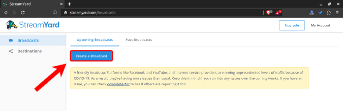 صورة لـ كيفية البث المباشر مع أكثر من شخصين على YouTube مجانًا (خيار سهل) | create_a_broadcast-40SV0Xfs-DzTechs
