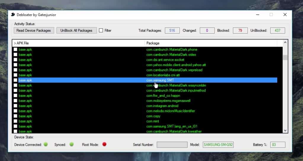 صورة لـ كيفية تعطيل تطبيقات Bloatware على هواتف Samsung One UI بدون صلاحيات الروت | debloater-RPG5QKfs-DzTechs
