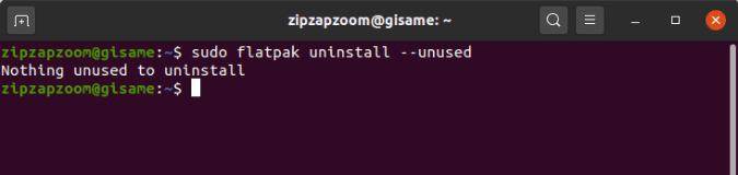 صورة لـ كيفية إلغاء تثبيت التطبيقات على Ubuntu | flatpak_unused_removal-l33GzXfs-DzTechs