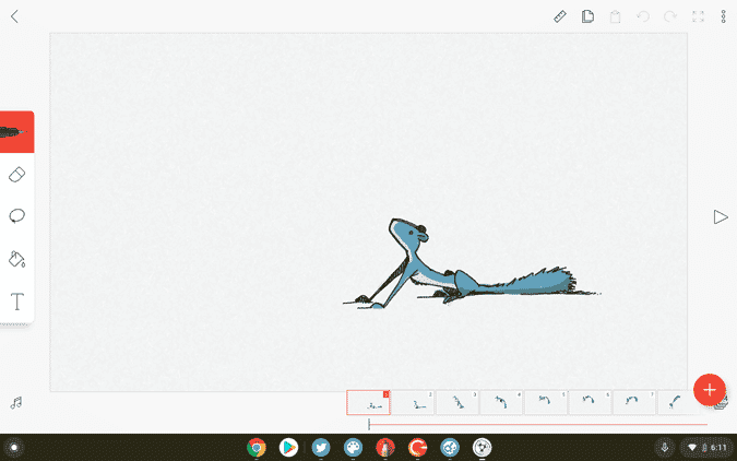 صورة لـ أفضل تطبيقات الرسم والتلوين لجهاز Chromebook | flipaclip-pBRXEYfs-DzTechs