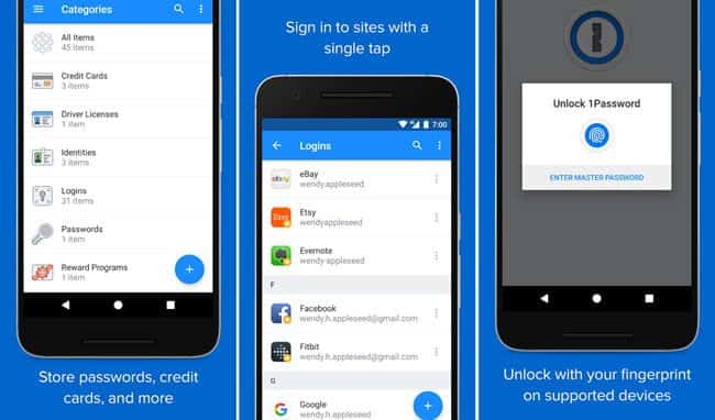 صورة لـ أفضل بدائل LastPass لإدارة كلمات المرور لنظام Android | lastpass_alternatives_1password-sck4oLfs-DzTechs