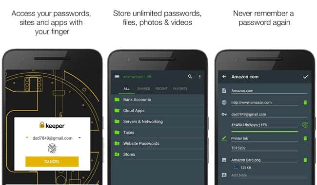 صورة لـ أفضل بدائل LastPass لإدارة كلمات المرور لنظام Android | lastpass_alternatives_keeper-myk4oLfs-DzTechs