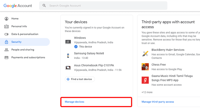 صورة لـ كيفية تسجيل الخروج من Chromebook عن بُعد | manage_devices_in_Google_account-4xwCoYfs-DzTechs