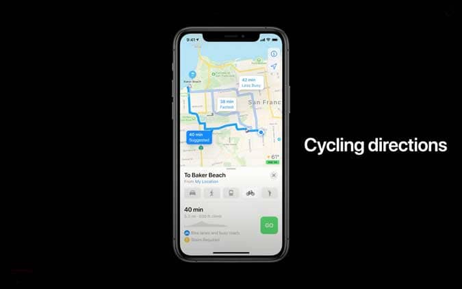 صورة لـ الإعلان عن جميع الميزات الجديدة لنظام التشغيل iOS 14 | maps-o7TPEYfs-DzTechs