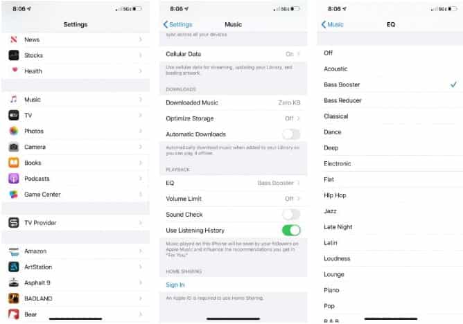 صورة لـ أفضل الطرق لتحسين جودة الصوت على AirPods Pro | modify_the_EQ_in_Apple_Music-NO8ShLfs-DzTechs