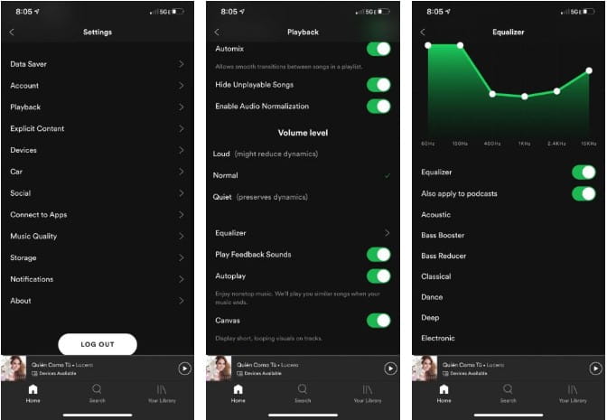 صورة لـ أفضل الطرق لتحسين جودة الصوت على AirPods Pro | modify_the_EQ_in_Spotify-kR8ShLfs-DzTechs