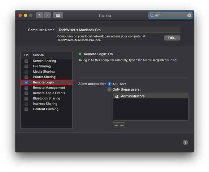 صورة لـ كيفية قفل شاشة Mac باستخدام iPhone الخاص بك | remote_login-8C5L6Xfs-DzTechs
