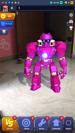 صورة لـ أفضل ألعاب الواقع المعزز لأجهزة iPhone و iPad التي يُمكن لعبها في الداخل | robot-raGExXfs-DzTechs