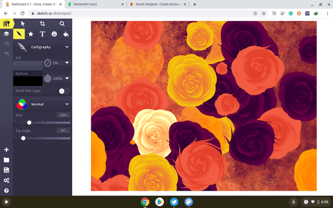 صورة لـ أفضل تطبيقات الرسم والتلوين لجهاز Chromebook | sketchpad-JDRXEYfs-DzTechs