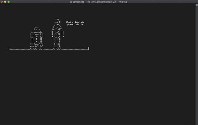 صورة لـ أفضل أوامر Terminal الرائعة والمرحة لتجربتها على نظام MacOS | starwars_terminal2-C7gncLfs-DzTechs