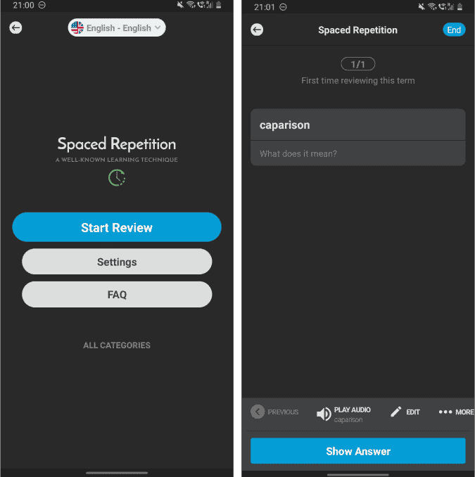 صورة لـ أفضل تطبيقات بناء المفردات لأجهزة iPhone و Android | ulangi-DzTechs