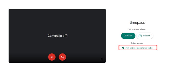 صورة لـ أفضل نصائح وحيل Google Meet التي لم تكن تعلم عنها | using_phone_for_auido-XyeuxXfs-DzTechs