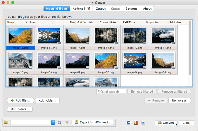 صورة لـ كيفية تحويل تنسيق الصور المتعددة وتغيير حجمها دفعة واحدةً على الـ Mac | 20_XnConvert-9CdgBLfs-DzTechs