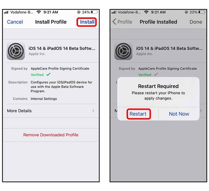 صورة لـ كيفية الحصول على الإصدار التجريبي العام من iOS 14 على iPhone الخاص بك؟ | 4_1-TI1ppags-DzTechs