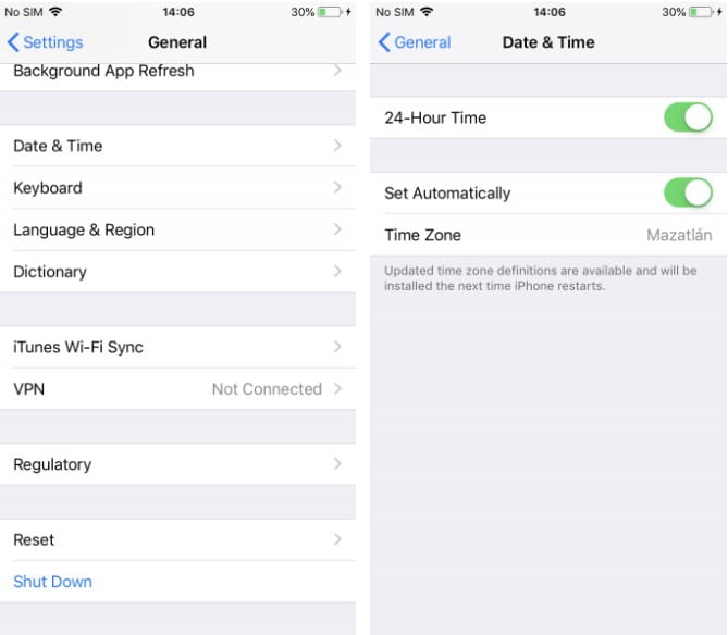 صورة لـ iCloud Drive لا يقوم بمزامنة بياناتك بين الأنظمة؟ كيفية حل مشكلات مزامنة iCloud | 6._Rule_Out_Date_and_Time_Discrepancies-XuR2zLfs-DzTechs
