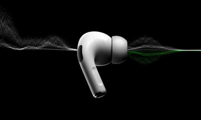 صورة لـ مقارنة بين AirPods المزيفة والحقيقية: أفضل الطرق لاكتشاف السماعات المقلدة | AirPod_Pro_Noice_Cancellation_graphic_670x400-KU2FrMfs-DzTechs