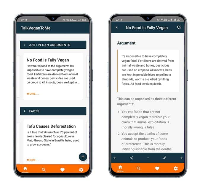 صورة لـ أفضل التطبيقات لمتبعي النظام الغذائي النباتي التي يُمكنك تجربتها | Argument-HHY2Zags-DzTechs