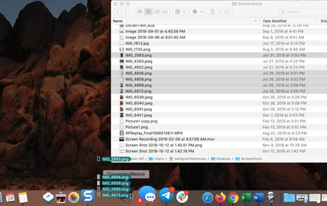 صورة لـ كيفية تحويل تنسيق الصور المتعددة وتغيير حجمها دفعة واحدةً على الـ Mac | BatchConvertResizeImagesAutomatorMac-c0dgBLfs-DzTechs