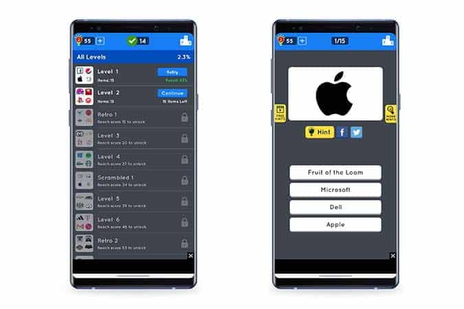 صورة لـ أفضل تطبيقات الأسئلة والمسابقات وألعاب التريفيا لـ Android | Brand_Logo_Quiz-4hrhwMfs-DzTechs