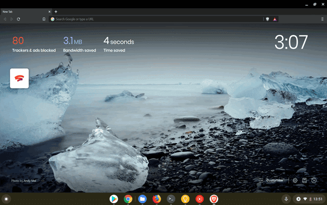 صورة لـ كيفية تثبيت متصفحات الجهة الخارجية على جهاز Chromebook | Brave_Chromebook-CstsOags-DzTechs