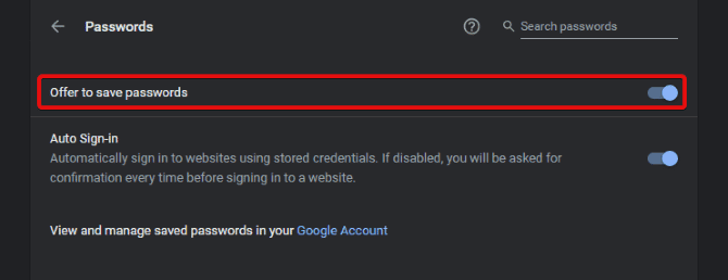 صورة لـ كيفية عرض كلمات السر المحفوظة في Google Chrome (ومنع الآخرين من الوصول إليها) | Chrome_Manager_Uncheck_Save_Passwords-KmIhlMfs-DzTechs