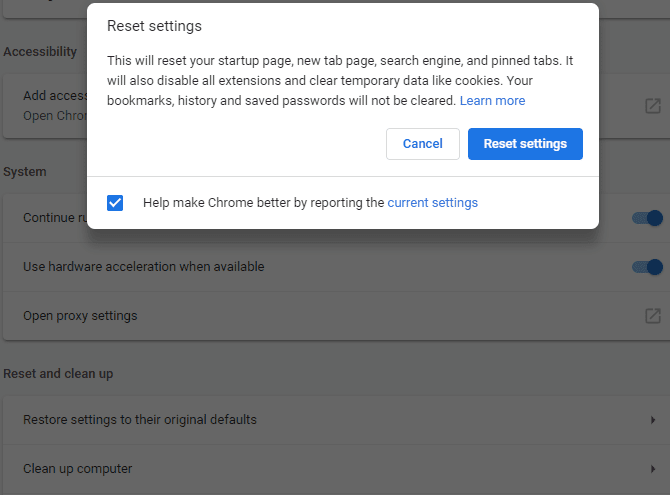 صورة لـ Chrome لا يستجيب أو يتعطل بشكل متكرر أو يتجمد أثناء إستخدامه؟ | Chrome_Restore_Defaults-hfCZgMfs-DzTechs