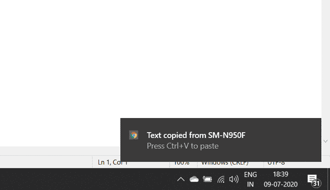 صورة لـ كيفية نسخ النص من الورقة الفعلية إلى جهاز الكمبيوتر المحمول باستخدام Google Lens | Copied_from_Google_Lens-64Xbvags-DzTechs
