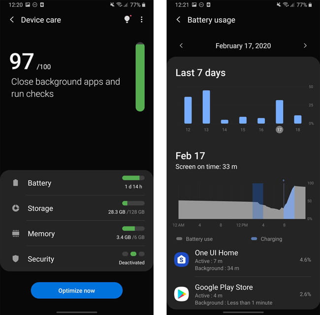 صورة لـ أفضل ميزات One UI لاستخدام هاتف Samsung باحترافية | Device_Care-tJGSzNfs-DzTechs