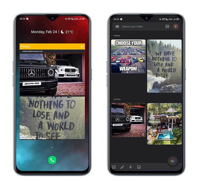 صورة لـ أفضل تطبيقات إنشاء لوحة الأحلام لتحقيق أهداف طويلة الأجل | Google_Keep_Vision_Board_1-xSYfpNfs-DzTechs
