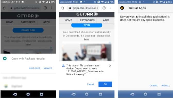 صورة لـ عليك تجنب GetJar ! الآلاف من تطبيقات الهاتف المجانية مع خطر البرامج الضارة | Install_GetJar_Apps_in_Your_Mobile_Browser2-9hKIRMfs-DzTechs