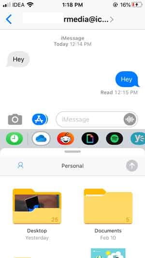 صورة لـ أفضل تطبيقات iMessage التي يجب أن تستخدمها في 2023 | OneDrive-tviZtNfs-DzTechs