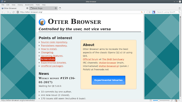 صورة لـ أفضل متصفحات الويب لنظام التشغيل Linux | Otter_Browser__Breeze_style_-gUuUBNfs-DzTechs