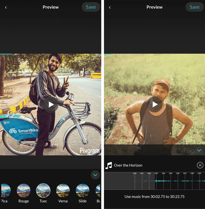 صورة لـ أفضل تطبيقات إنشاء فيديو عرض شرائح بدون علامة مائية | Pixgram_video_photo_maker_without_watermark-tayofbgs-DzTechs