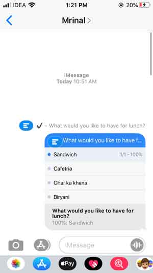 صورة لـ أفضل تطبيقات iMessage التي يجب أن تستخدمها في 2023 | Polls-DzTechs