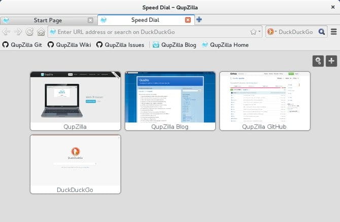 صورة لـ أفضل متصفحات الويب لنظام التشغيل Linux | Qupzilla_browser_for_Ubuntu_Linux-JH3RBNfs-DzTechs
