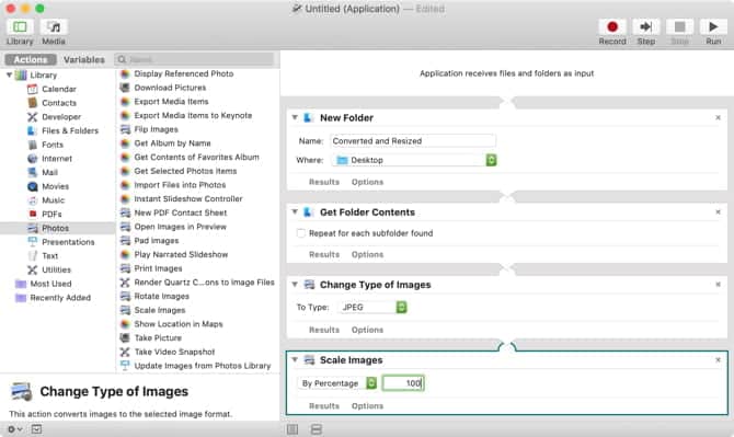 صورة لـ كيفية تحويل تنسيق الصور المتعددة وتغيير حجمها دفعة واحدةً على الـ Mac | ResizeImagesAutomatorMac-z5dgBLfs-DzTechs
