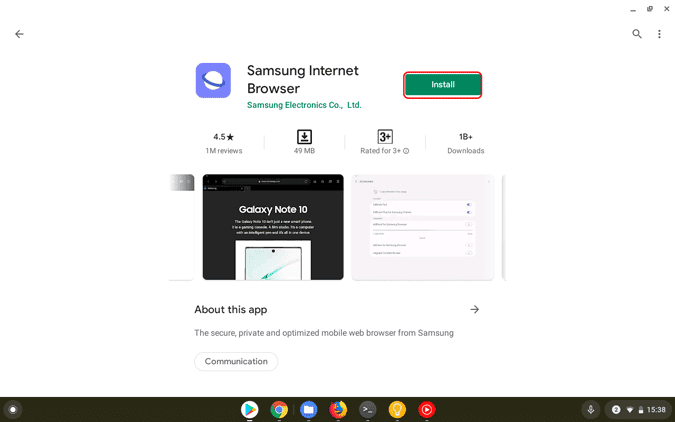 صورة لـ كيفية تثبيت متصفحات الجهة الخارجية على جهاز Chromebook | Samsung_Internet-cmtsOags-DzTechs