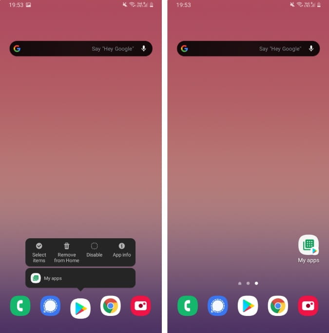 صورة لـ أفضل طريقة لتنزيل التطبيقات من Play Store وتحديثها | Screenshot_20200709_195309_One_UI_Home_1-MNuykags-DzTechs