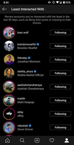 صورة لـ كيفية إلغاء متابعة الأشخاص الأقل تفاعلًا معهم على Instagram بسهولة | Unfollow_least_interacted_people_on_Instagram-MnhwwMfs-DzTechs