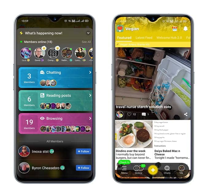 صورة لـ أفضل التطبيقات لمتبعي النظام الغذائي النباتي التي يُمكنك تجربتها | Vegan_Amino-G3Z2Zags-DzTechs