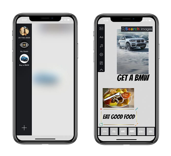 صورة لـ أفضل تطبيقات إنشاء لوحة الأحلام لتحقيق أهداف طويلة الأجل | VisionBoard_iOS-jQYfpNfs-DzTechs